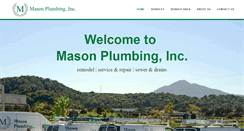 Desktop Screenshot of masonplumbing.com